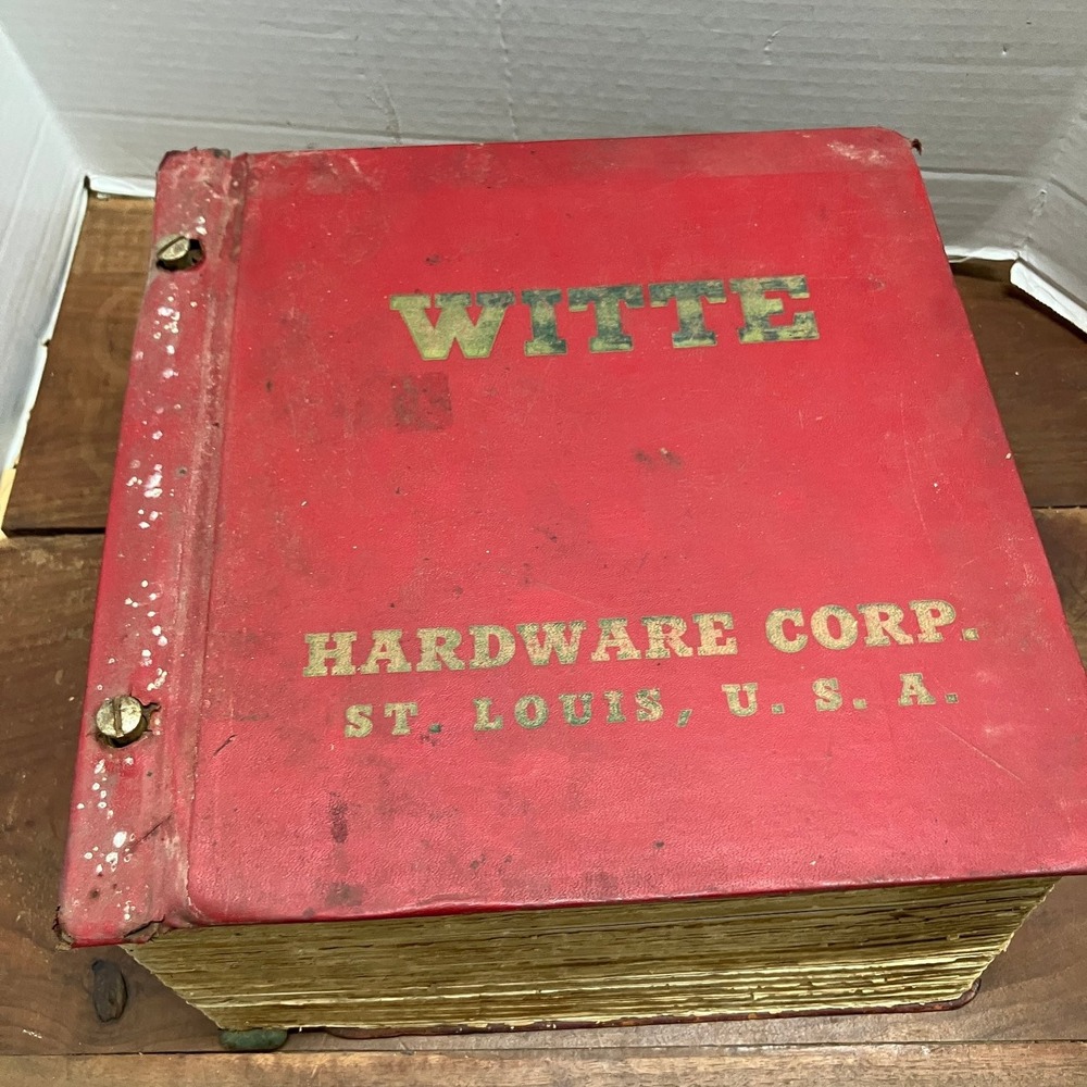 Witte Hardware Corp. Catalog 1964 St. Louis USA Vintage Industrial General